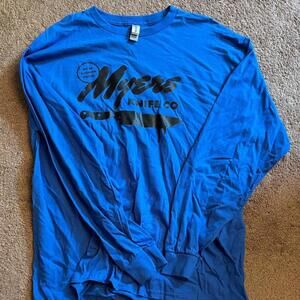 Long sleeved, graphic tee. Meyers knife co. NWOT